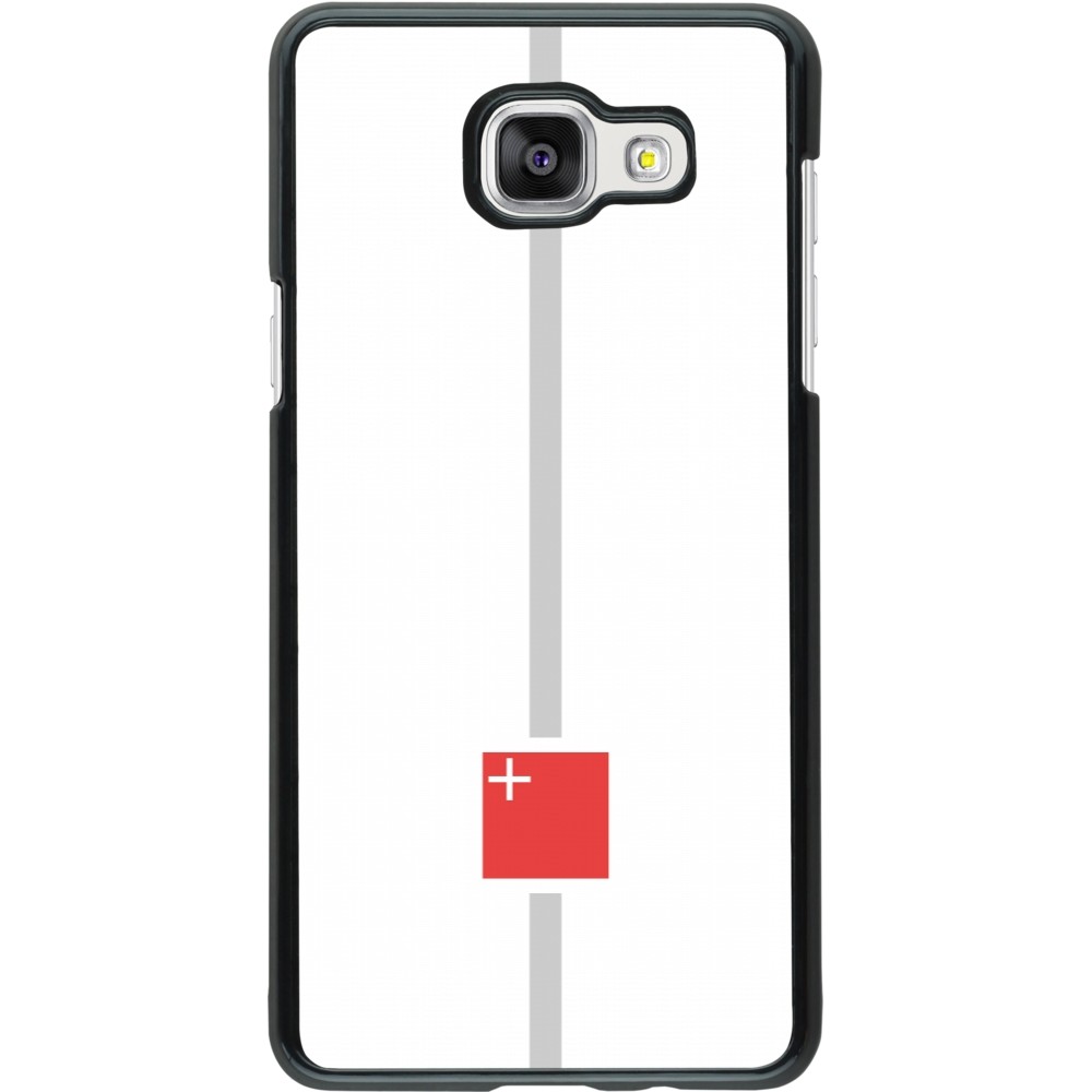 Samsung Galaxy A5 (2016) Case Hülle - Kanton SZ weiss