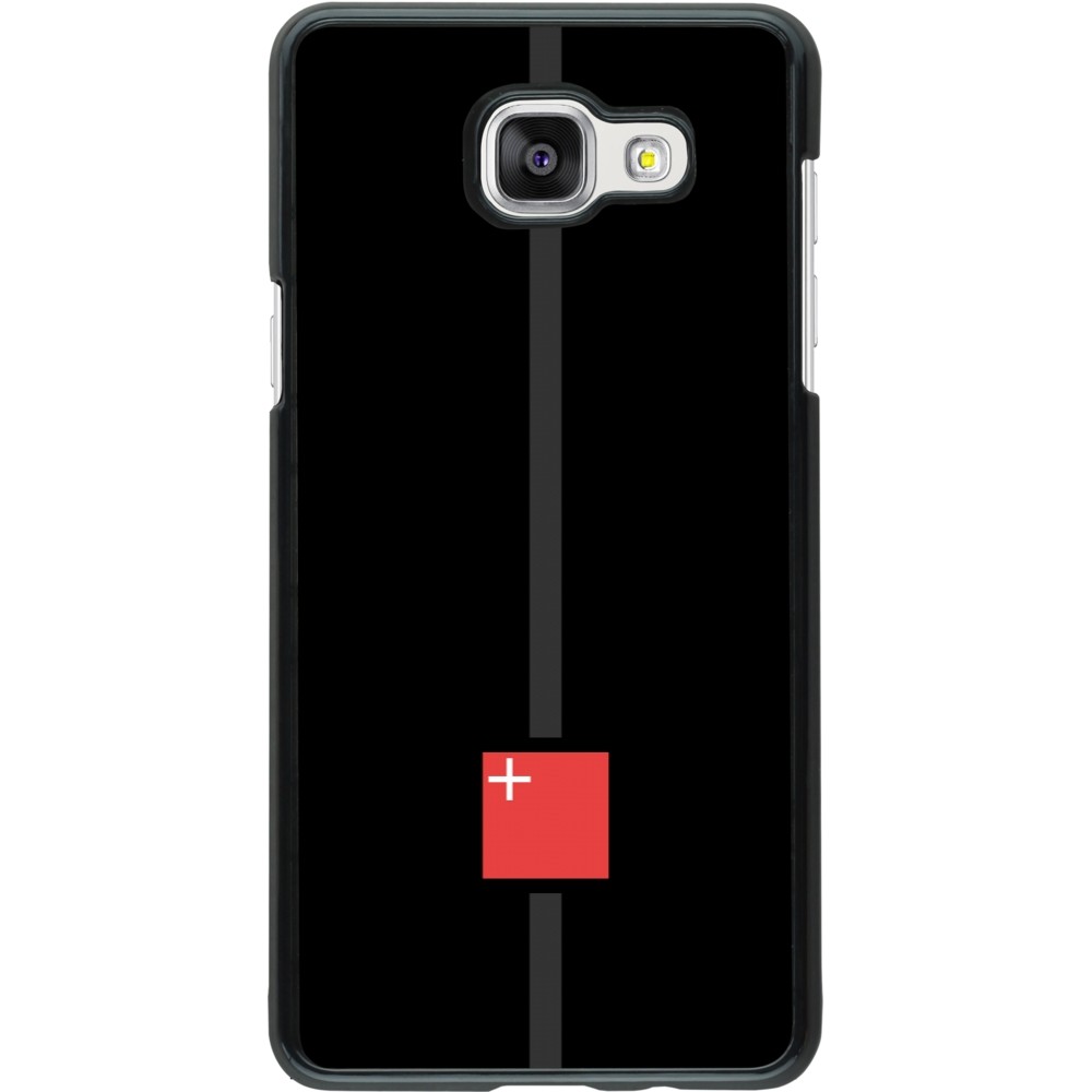 Samsung Galaxy A5 (2016) Case Hülle - Kanton SZ schwarz