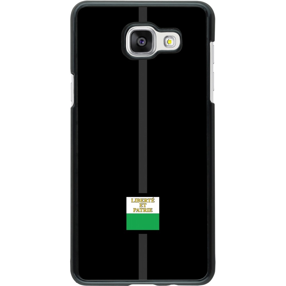 Samsung Galaxy A5 (2016) Case Hülle - Kanton VD schwarz