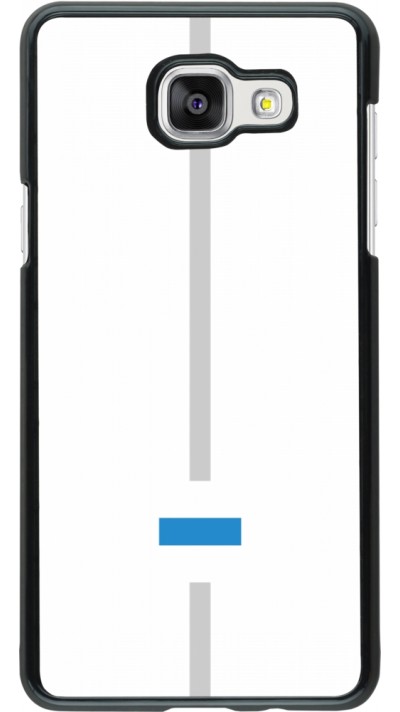 Samsung Galaxy A5 (2016) Case Hülle - Kanton ZG weiss