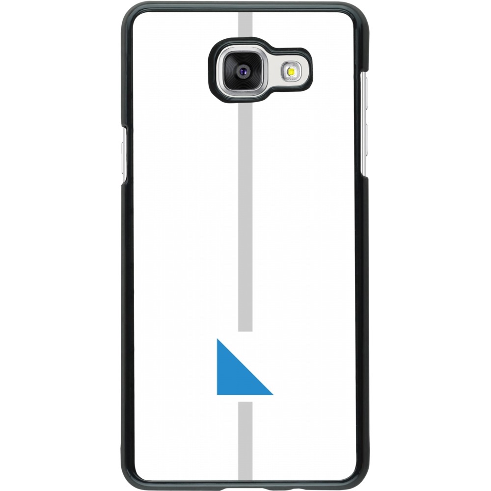 Samsung Galaxy A5 (2016) Case Hülle - Kanton ZH weiss