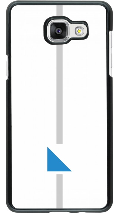 Samsung Galaxy A5 (2016) Case Hülle - Kanton ZH weiss
