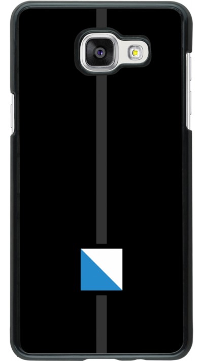Samsung Galaxy A5 (2016) Case Hülle - Kanton ZH schwarz