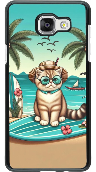 Samsung Galaxy A5 (2016) Case Hülle - Chat Surf Stil