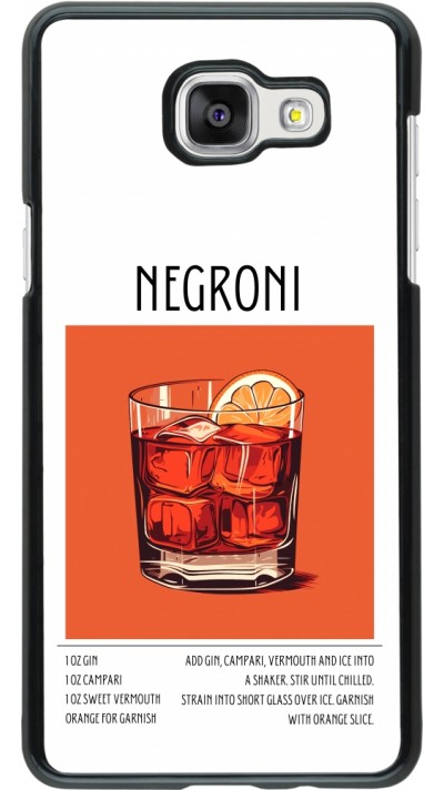 Samsung Galaxy A5 (2016) Case Hülle - Cocktail Rezept Negroni