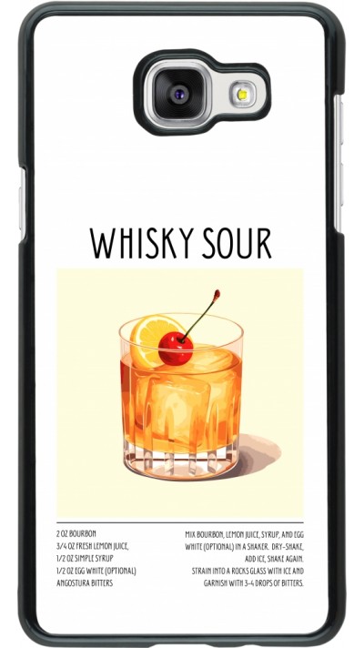 Samsung Galaxy A5 (2016) Case Hülle - Cocktail Rezept Whisky Sour