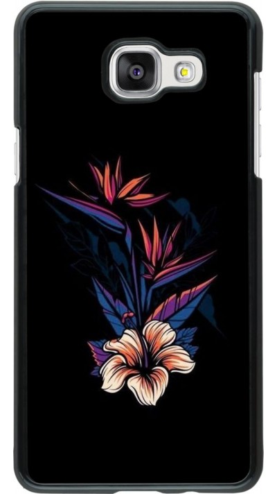 Hülle Samsung Galaxy A5 (2016) - Dark Flowers