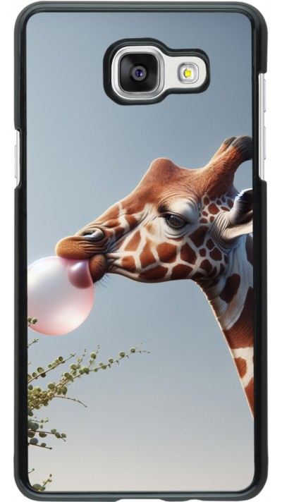 Samsung Galaxy A5 (2016) Case Hülle - Giraffe mit Blase
