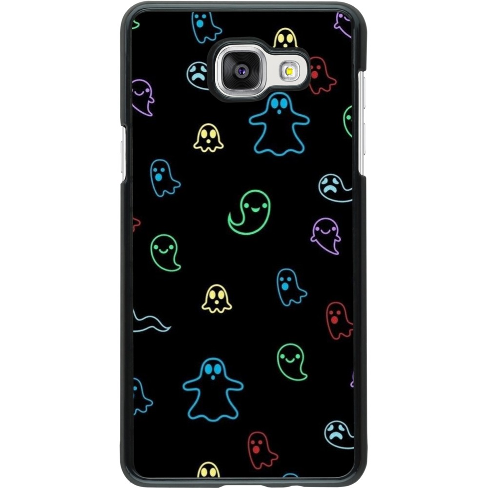 Samsung Galaxy A5 (2016) Case Hülle - Halloween 2024 colorful ghosts