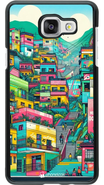Samsung Galaxy A5 (2016) Case Hülle - Medellin Comuna 13 Kunst