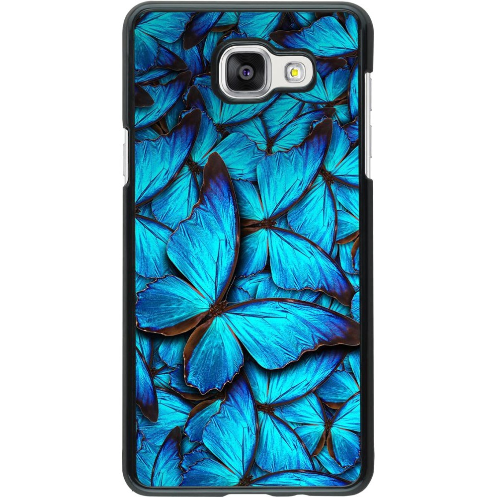 Coque Samsung Galaxy A5 (2016) - Papillon - Bleu