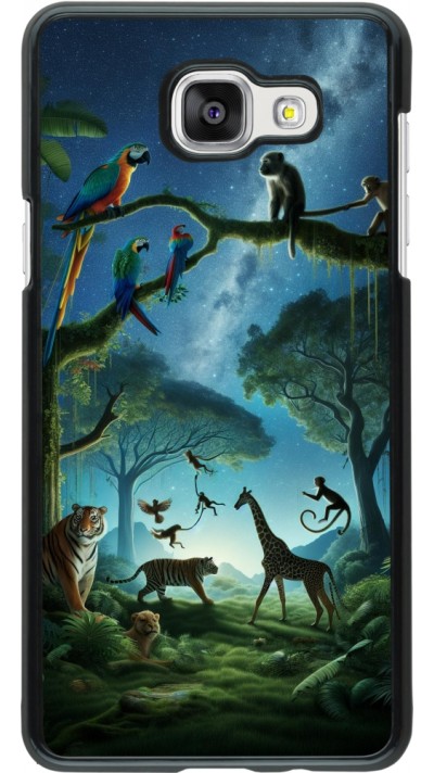 Samsung Galaxy A5 (2016) Case Hülle - Paradies der exotischen Tiere