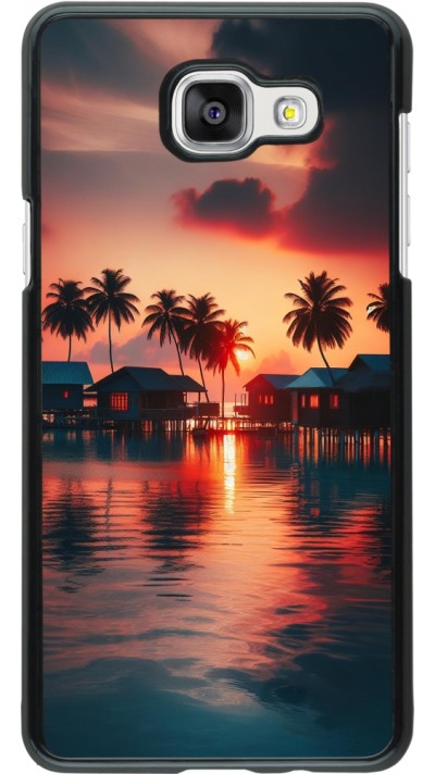 Samsung Galaxy A5 (2016) Case Hülle - Paradies Malediven