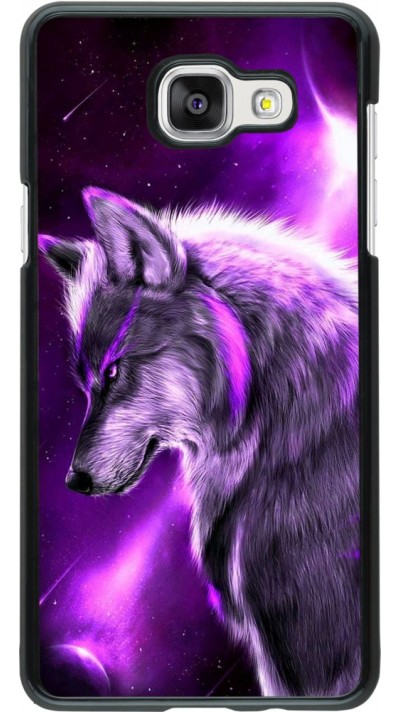 Hülle Samsung Galaxy A5 (2016) - Purple Sky Wolf