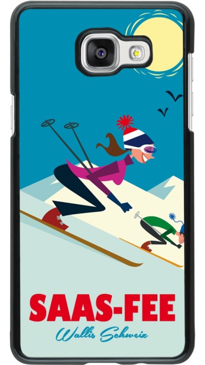 Coque Samsung Galaxy A5 (2016) - Saas-Fee Ski Downhill
