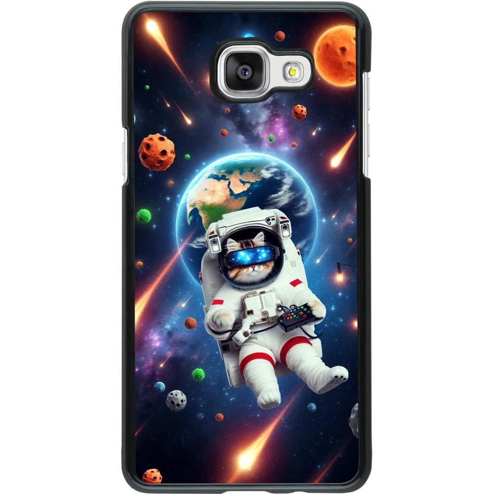 Samsung Galaxy A5 (2016) Case Hülle - VR SpaceCat Odyssee
