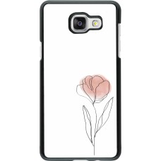 Samsung Galaxy A5 (2016) Case Hülle - Spring 23 minimalist flower