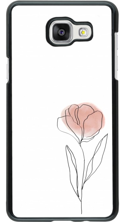 Samsung Galaxy A5 (2016) Case Hülle - Spring 23 minimalist flower