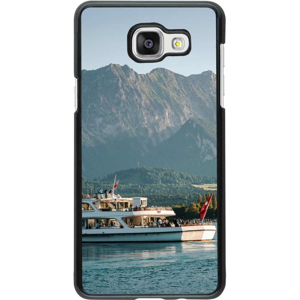 Samsung Galaxy A5 (2016) Case Hülle -  Nationalfeiertag Schweiz Bateau Leman