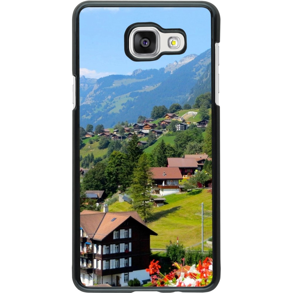 Samsung Galaxy A5 (2016) Case Hülle -  Nationalfeiertag Schweiz Landschaft