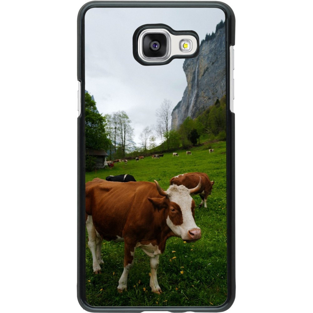 Samsung Galaxy A5 (2016) Case Hülle -  Nationalfeiertag Schweiz Kühe