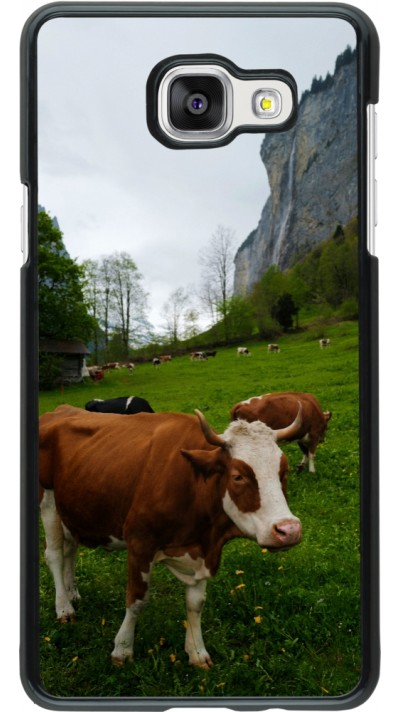 Samsung Galaxy A5 (2016) Case Hülle -  Nationalfeiertag Schweiz Kühe