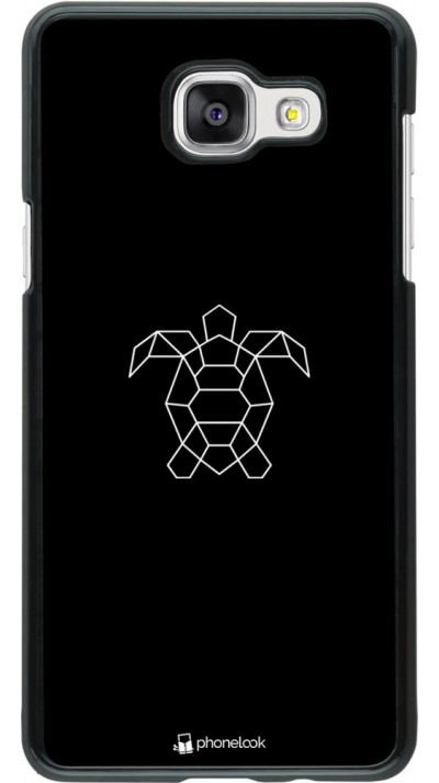 Coque Samsung Galaxy A5 (2016) - Turtles lines on black
