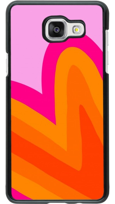 Coque Samsung Galaxy A5 (2016) - Valentine 2024 heart gradient