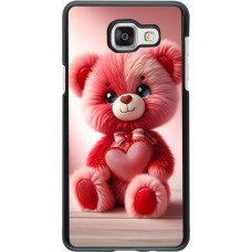 Samsung Galaxy A5 (2016) Case Hülle - Valentin 2024 Rosaroter Teddybär