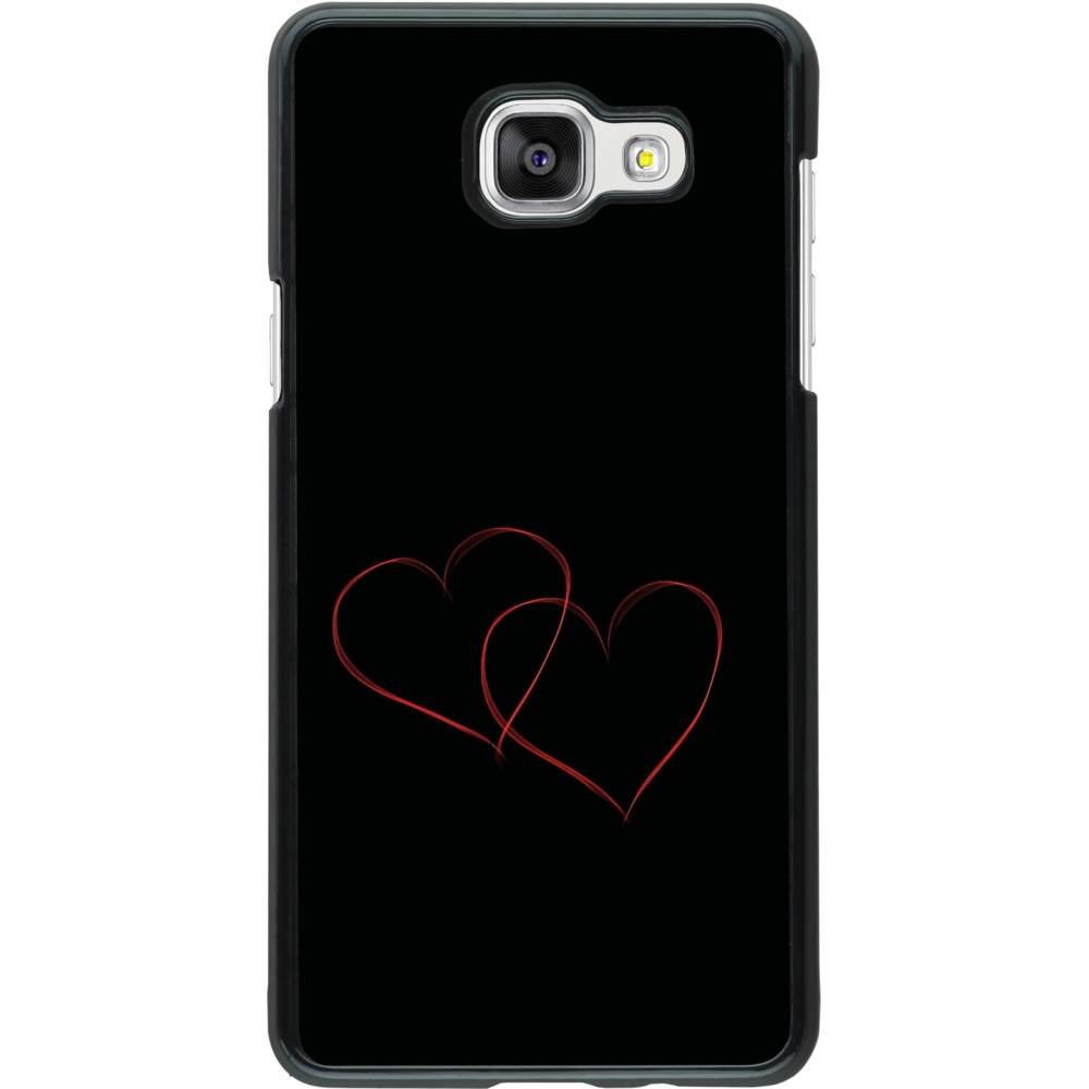 Samsung Galaxy A5 (2016) Case Hülle - Valentine 2023 attached heart