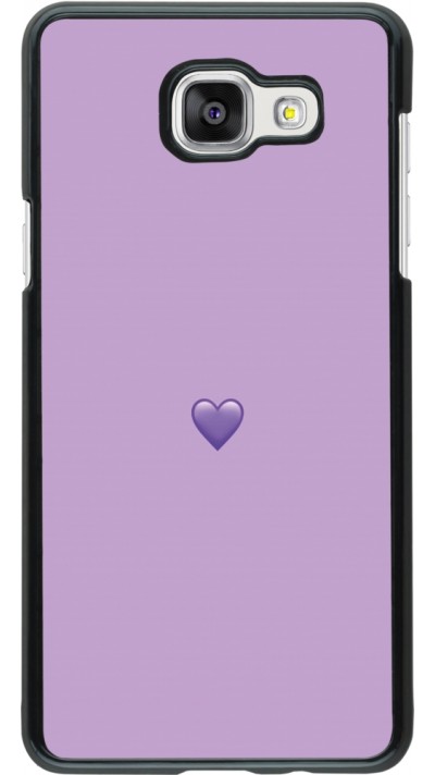 Coque Samsung Galaxy A5 (2016) - Valentine 2023 purpule single heart