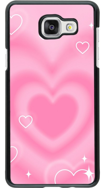 Coque Samsung Galaxy A5 (2016) - Valentine 2023 degraded pink hearts