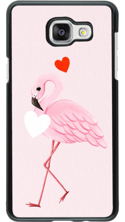 Coque Samsung Galaxy A5 (2016) - Valentine 2023 flamingo hearts