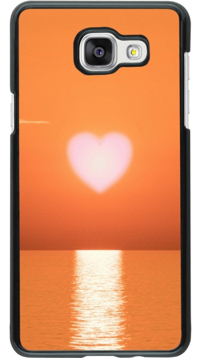 Coque Samsung Galaxy A5 (2016) - Valentine 2023 heart orange sea