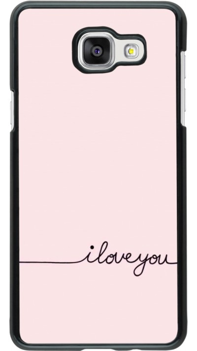Coque Samsung Galaxy A5 (2016) - Valentine 2023 i love you writing