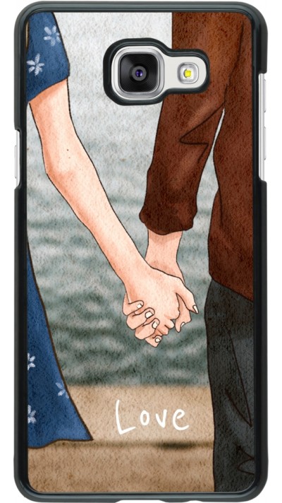 Coque Samsung Galaxy A5 (2016) - Valentine 2023 lovers holding hands
