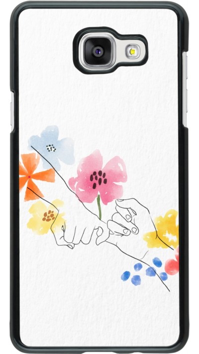 Coque Samsung Galaxy A5 (2016) - Valentine 2023 pinky promess flowers