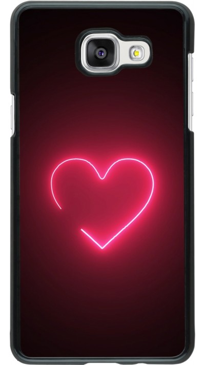 Coque Samsung Galaxy A5 (2016) - Valentine 2023 single neon heart