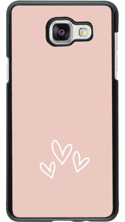 Coque Samsung Galaxy A5 (2016) - Valentine 2023 three minimalist hearts