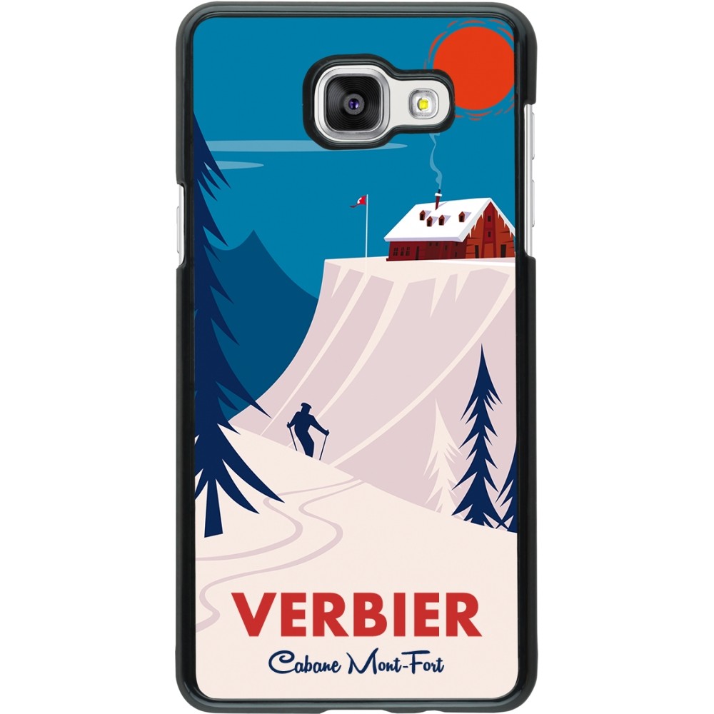 Samsung Galaxy A5 (2016) Case Hülle - Verbier Cabane Mont-Fort