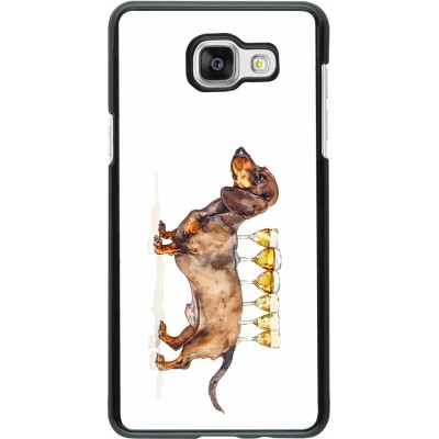 Samsung Galaxy A5 (2016) Case Hülle - Wine Teckel