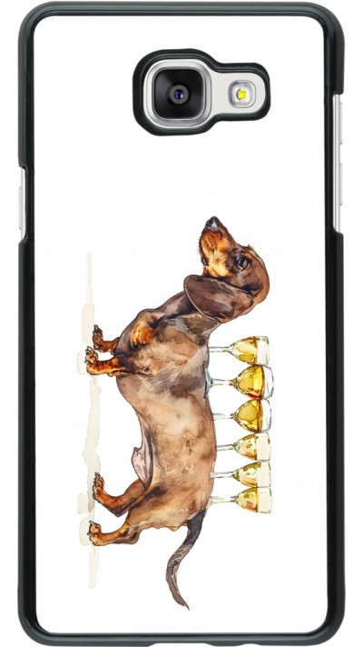 Samsung Galaxy A5 (2016) Case Hülle - Wine Teckel