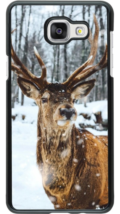 Coque Samsung Galaxy A5 (2016) - Winter 22 Cerf sous la neige
