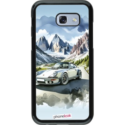 Coque Samsung Galaxy A5 (2017) - Porsche 911 Mountain Watercolor