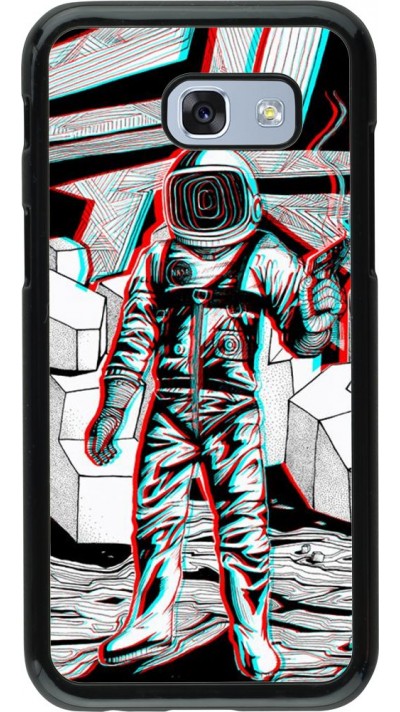 Hülle Samsung Galaxy A5 (2017) - Anaglyph Astronaut