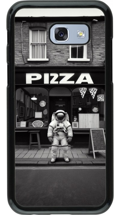 Samsung Galaxy A5 (2017) Case Hülle - Astronaut vor einer Pizzeria