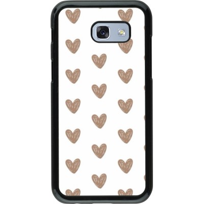 Coque Samsung Galaxy A5 (2017) - Autumn 2024 brown hearts
