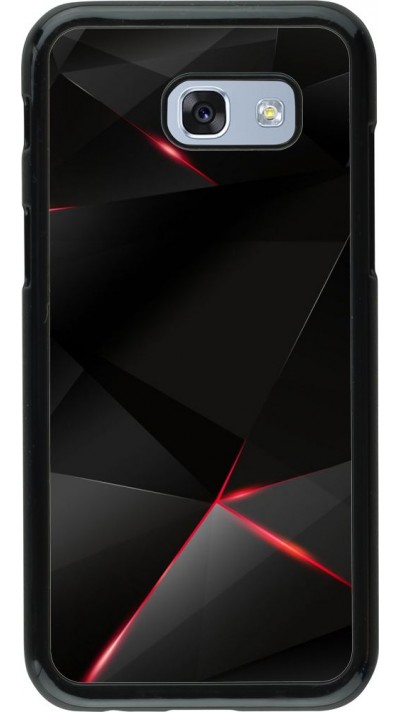Coque Samsung Galaxy A5 (2017) - Black Red Lines