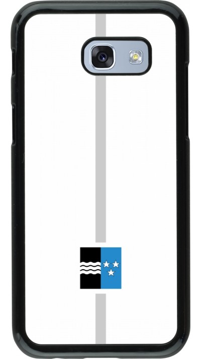 Samsung Galaxy A5 (2017) Case Hülle - Kanton AG weiss
