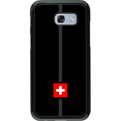 Samsung Galaxy A5 (2017) Case Hülle - Kanton CH schwarz